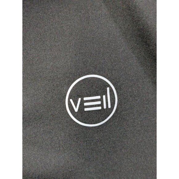 Veil Spark Zip Pullover Womens Medium Tunic Black Active Top PerformanKance Long - Picture 10 of 11